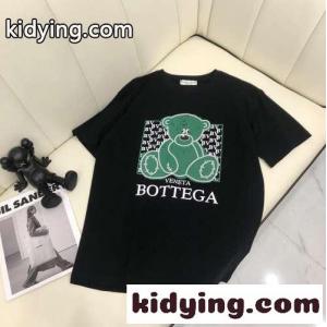 おしゃれ カジュアル ベーシック 3色あり クールネック ボッテガヴェネタ ブランド コピー tシャツ コピー 半袖 トップスkid264LXbCy