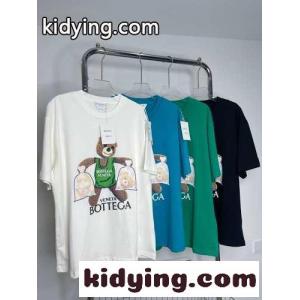 4色あり 可愛い プリント ゆったり 体型カバー ボッテガヴェネタ コピーブランド tシャツ コピー 半袖 レディース カジュアル トップスkid26veimOr