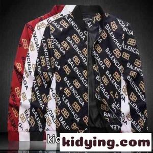 カジュアル ロゴ 総柄 スタイリッシュ 上品 防風 バレンシアガ コピーブランド ジャケット コピー 春服 アウターkid26r4riOD