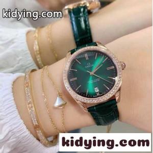 オメガ 時計 コピー レディース 34mm ローズゴールド ...