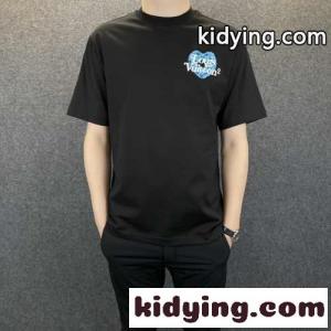 定番 シンプル クールネック 春夏 新作 半袖 ルイ・ヴィトン Tシャツ コピー 通気性 着心地いいkid26P1faCi
