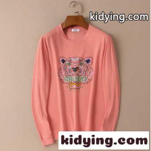 全4色 クールネック タイガー プリント ケンゾー tシャツ...