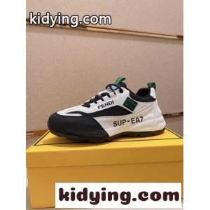 カジュアル スニーカー おしゃれ 人気 レースアップ 靴 フェンディ コピー シューズ メンズ コピー バイカラーkid26TjOP1r
