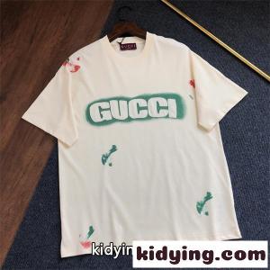 今季売れ筋 gucci スーパーコピー グッチ スーパーコピー コピー 半袖Tシャツ プリント ワイドシルエット 通気生地kidying26equKzu