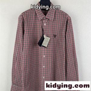 新作注視 レッド ブラック クラシック prada コピー プラダ コピー スーパーコピー カジュアル 上質 長袖シャツkidying269LPTfC