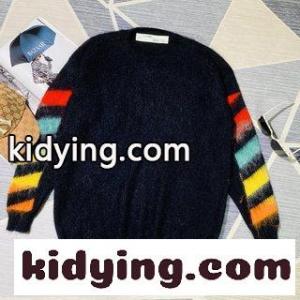 Off-white コピー 2026 DIAG KNITWEAR秋冬クラシック矢印セーター オフホワイト コピー セーター 新品 コピーkid26DSDiue