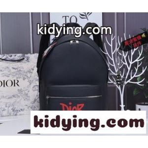 dior コピーディオ男性RIDER両肩バックパック 両肩の牛頭青い皮 クリスチャンディオール コピー バッグ新作 コピーkid26ObCaGb