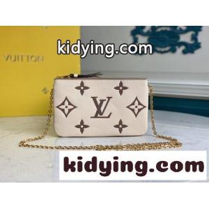 LV Crafty抽象芸術を取り入れ 新しいPochette Double Zipチェーンバッグを一新 ルイヴィトン コピー バッグ コピーkid26ry89nm