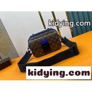 ​S LockメッセンジャーバッグはMonogram Macassar帆布で作られ ルイヴィトン スーパーコピー バッグ コピーkid260ryiSv