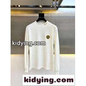 ベーシック メンズ 合わせやすい ヴェルサーチ コピーブランドェ Tシャツ 偽物 長袖Tシャツ ホワイトkid26n8L5Xf