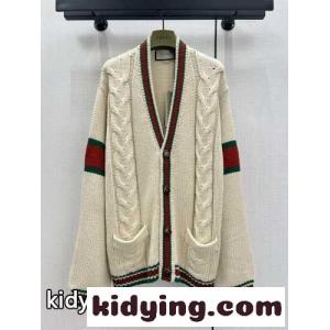 カレッジ風 カジュアル グッチ スーパーコピー ニット コピー カーディガン ユニセックスkid26zmu0vi