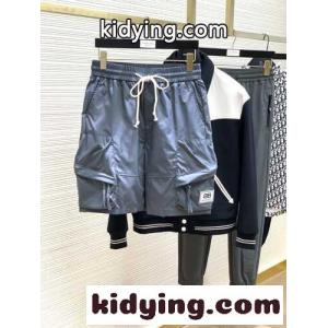 定番 快適 合わせやすい かっこいい バレンシアガ コピー パンツ コピー ロゴ メンズ ショートパンツkid26nGjimq