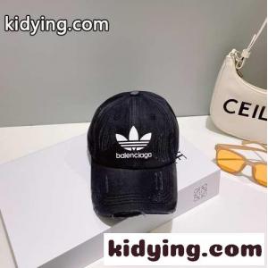 balenciaga コピー×コピー adidas バレンシアガ コピー キャップ コピー 男女兼用 人気 帽子 ブラックkid26Di49ru