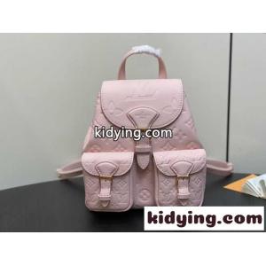 人気 可愛い バックアップ バックパック ルイヴィトン コピー バッグ スーパーコピー M47074 ピンクkid26naWDGn