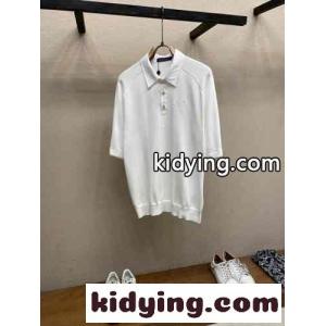 エンブロイダード ショートスリーブ ポロシャツ ルイ・ヴィトン 半袖Tシャツ コピー ホワイトkid26b0Xb0r