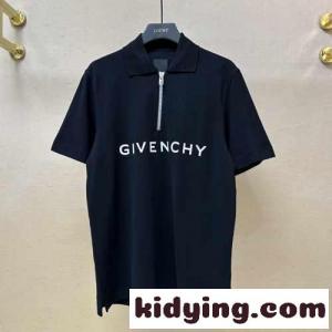 ロゴ コットンピケ ハーフジップ ポロシャツ ジバンシィ コピー Tシャツ コピー 半袖kid26XHPHjq