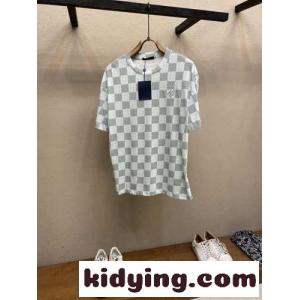 ルイ・ヴィトン 半袖Tシャツ コピー プリントショートスリーブコットンTシャツkid26nCKPby
