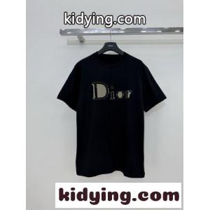 ユニセックス dior コピー Reverse Tシャツ クリスチャン・ディオール コピー 半袖tシャツ 偽物 ブラックkid26aGzCKb
