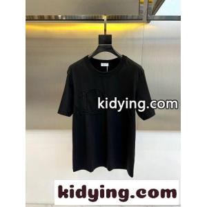 シンプル ロゴ 半袖Tシャツ クリスチャン・ディオール コピー Tシャツ 偽物 ブラックkid26nKv0ze