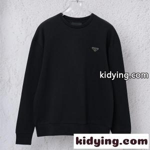 prada コピー プラダ コピー コピー 大人向け洗練 保温効果 快適 ブラック スウェットkidying268X5j8v