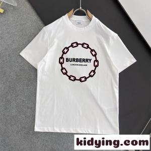 burberry スーパーコピー バーバリー スーパーコピー コピー 注目沸騰 ホワイト  ストリート 半袖Tシャツ プレミアム おすすめkidying26KveaCe