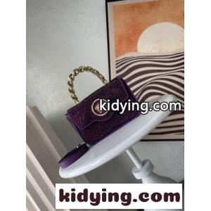 メドゥーサ 装飾付き ハンドバッグ ヴェルサーチ コピーブランド バッグ スーパーコピー パープルkid2619nW9b