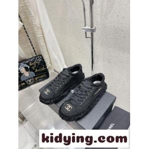 キャンバス フリンジ ローカットスニーカー シャネル コピー スニーカー コピー ブラックkid26Pz0n8f
