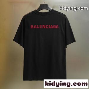 balenciaga コピー 半袖Tシャツ 刺繍 ワンポイント バレンシアガ コピー 偽物 洗練 ベーシック 上品 快適kidying26DqqW1f