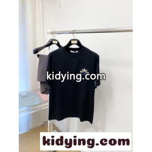 クルーネック 半袖Tシャツ ジバンシィ コピーブランド Tシャツ 偽物 ブラックkid265nqaKD