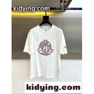 定番 カジュアル ロゴ クルーネック 半袖Tシャツ モンクレール スーパーコピー Tシャツ 偽物 ホワイトkid26ST5nWv