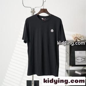 moncler スーパーコピー コピー 半袖Tシャツ モンクレール スーパーコピー ワンポイント ベーシック 軽量 快適 夏トップスkidying26KLbe0n