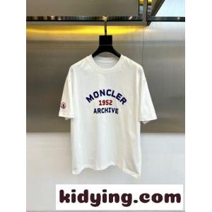 合わせやすい ロゴ入り 半袖Tシャツ モンクレール コピー Tシャツ 偽物 ホワイトkid26e45PDu