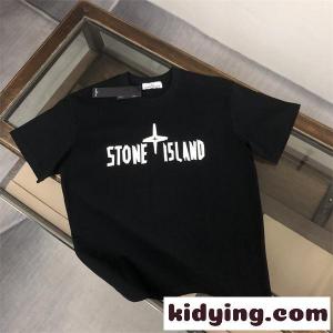 ストーンアイランド コピー 半袖Tシャツ プリント 存在感 ストリート カジュアル 快適コットン STONE ISLANDkidying26jee01D