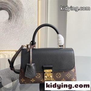LOUIS vuitton コピー レディース ハンドバッグ モノグラム風 フラップ 上品スタイル 2WAY仕様 ルイヴィトン コピー コピーkidying2601XTrq