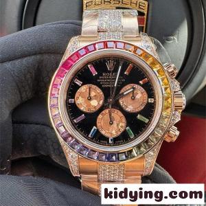 メンズ 腕時計 rolex スーパーコピー デイトナ レインボー ドバイ ゴージャスエディション ロレックス スーパーコピー コピー 新品 4130ムーブメント 高級kidying26W1juuC