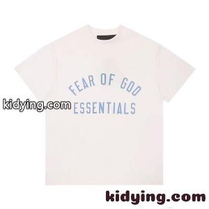 ESSENTIALS メンズ Tシャツ アーチロゴデザイン エッセンシャルズ コピー 軽やか素材 ナチュラルカラー 夏向けkidying26S9ze4v