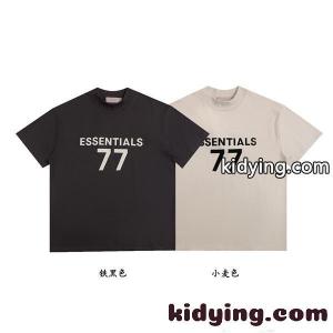 半袖Tシャツ 数字プリント ESSENTIALS カップルコーデ対応 ビッグサイズ ストリート エッセンシャルズ コピーkidying26L1z8ry
