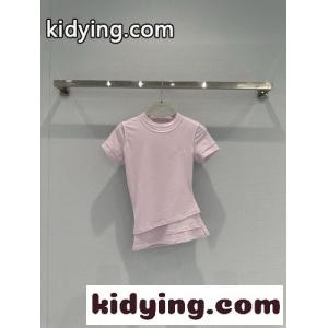 レイヤード風 半袖Tシャツ アレキサンダーワング Tシャツ コピー ピンクkid26XHbqWj