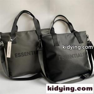 エッセンシャルズ 偽物 ESSENTIALS トートバッグ ブラック レザー調 2WAY ショルダー付き 大容量 カジュアルkidying26GXn0vC