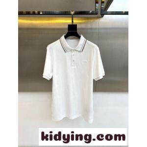 定番 カジュアル コットン 半袖 ポロシャツ エルメネジルド・ゼニア Tシャツ 偽物 ホワイトkid2645jW1r