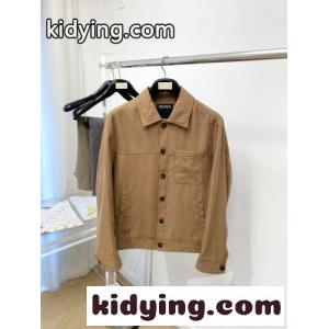 シンプル カジュアル シャツジャケット エルメネジルド・ゼニア ジャケット 偽物 キャメルkid269Hn4DC