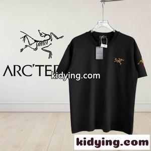 アークテリクス スーパーコピー ブラック刺繍 半袖Tシャツ ARCTERYX 高級感アクセント ミニマル洗練 軽量快適kidying26uyOb8D