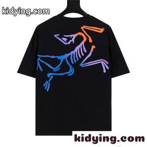 プリント 半袖Tシャツ メンズ ビッグデザイン アークテリク...