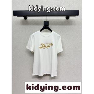 ルイ・ヴィトン 半袖Tシャツ コピー シグネチャー エンブロイダリー Tシャツkid26mCW5Xz