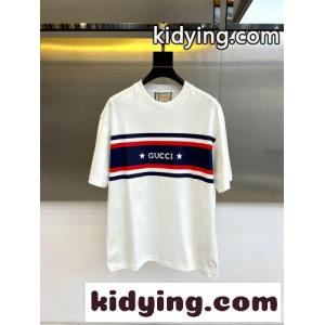 シンプル ロゴ クルーネック 半袖Tシャツ グッチ コピー ...
