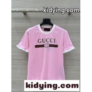 人気 カジュアル ロゴ入り コットン 半袖Tシャツ グッチ ...