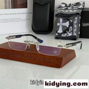 クロムハーツ コピー コピー メタルフレーム ゴールド ブラック クリアレンズ ストリート 洗練 CHROME hearts コピーkidying268r0raa