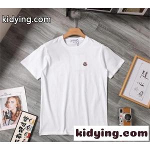 moncler コピー モンクレール コピー コピー ワンポイントロゴTシャツ ホワイト 半袖 上品カジュアル 定番人気kidying26H1vqWr