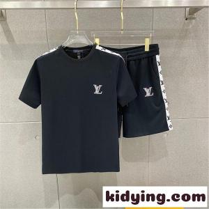 スポーツ 高級 LOUIS vuitton スーパーコピー ルイヴィトン スーパーコピー コピー セットアップ ブラック モノグラムラインkidying26e0f0ri