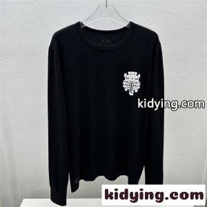 2026トレンド☆クロムハーツ スーパーコピー長袖ｔシャツコピー☆サーマル生地☆人気Chrome hearts スーパーコピーおしゃれロングTシャツkidying26rCWX9v